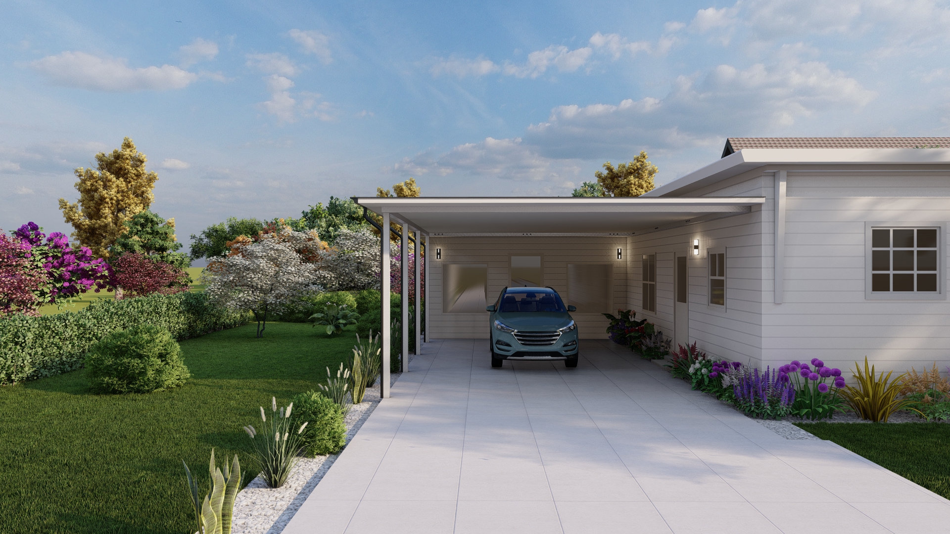 Attached Carports